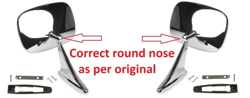 70-72 Chevelle Exterior Mirror CORRECT REPRO read Description Outside Mirrors PR