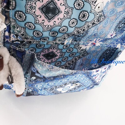 Kipling KI0307 Rose Small Backpack Travel Bag Polyester Pretty Patchwork 114 NWT Kipling KI0307 Rose Small Backpack Travel Bag Polyester  main image 2