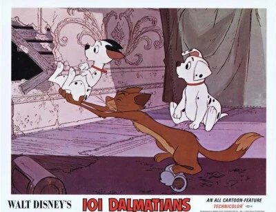 1961 Walt Disneys One Hundred And One Dalmatians Movie Poster Print Pongo 🍿
