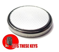 Lexus IS300C IS250 Batterie di ricambio per portachiavi/allarme/telecomando (1 batteria)