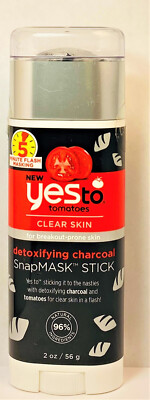 (1) Yes To Tomatoes Clear Skin Detoxifying Charcoal Snap Mask Stick