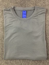 Kit And Ace Mens Short Sleeve Crew Neck Tee Shirt Size S Gray