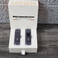 Wireless HDMI Transmitter and Receiver,  Wireless HDMI Extender 4K gray
