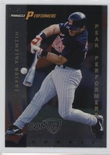 1998 Pinnacle Performers Rookie Peak Performers Javier Valentin #131 0q3