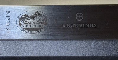 Victorinox Swiss Classic Dux Knife - 8.25 Inch Serrated Adjustable Width Blade