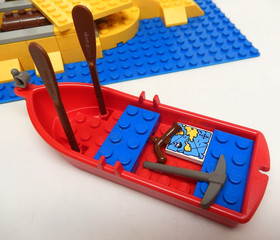 Lego 6254 Rocky Reef Pirates I  100% Complete