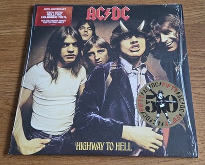 AC/DC - Highway To Hell 50th Anniversary Hellfire Coloured Vinyl - New Unplayed