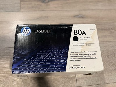 HP 80A CF280A Black Toner Cartridge for LaserJet Pro 400, M401, M425