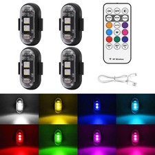 4PCS Wireless LED white, red, green, blue, ye...