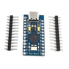Pro Type C ATmega32U4 5V 16MHz Module Board with 2 Row Pin Header Arduino
