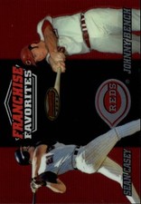 2000 Bowman's Best Franchise Favorites #FR1C Sean Casey Johnny Bench Reds