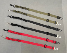 2 Pack ,Dog Seat Belt Leash Pet Seatbelt Car ELASTIC Safety Adjustable Harness