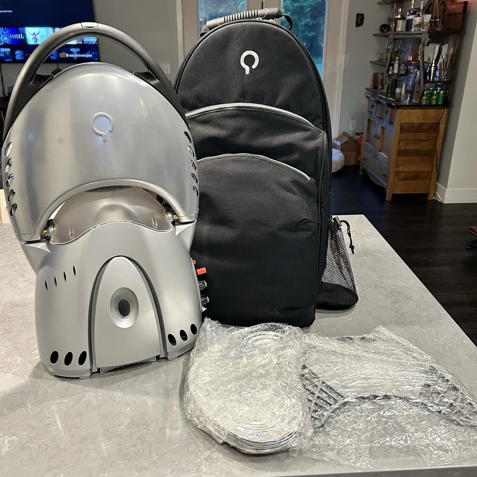 Thane Q BBQ2003 Folding Portable Backpack Propane Grill Griddle Rocket Tested
Opens in a new window