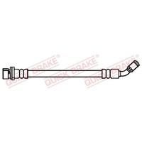 Quick Brake Bremsschlauch Hinterachse Links AußEn Passend FüR Honda Civic | 58.0