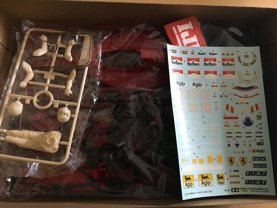 Tamiya 1/20 Ferrari F189 early model (1/20 Grand Prix Collection: 20023) - Immagine 2 di 2