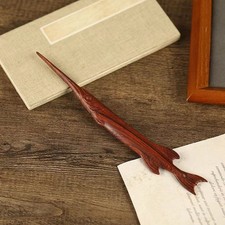 Hand Carved Wood Hairpin Womens Chinese Style Hanfu Hair Stick Accessory New