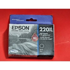 Epson 220 XL Black Ink Cartridge Genuine Original OEM - Brand NEW 