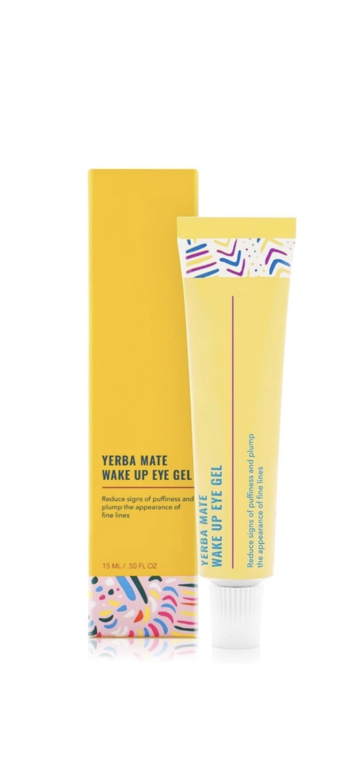 Brightening Caffeine Eye Gel for Dark Circles & Puffiness - Hydrates in 15 Minutes-image