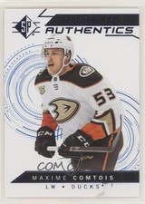 2018-19 SP Retail Rookie Authentics Blue Maxime Comtois #109 x6g