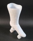 Boyd's Crystal Art Glass ROLLER SKATE Boot Shoe 1983-88 PATRIOT WHITE NOS 4-1/4" — photo 8