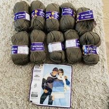 500g Vintage 100% Virgin Super washed Wool Worsted Weight