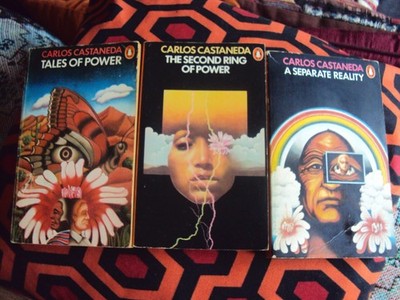3 Carlos Castaneda books  Separate Reality, Tales of Power, Second Ring of Power