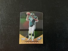 1999 Stadium Club Chrome Clear Shots Donovan McNabb #SCCE6 Die-Cut Refractor