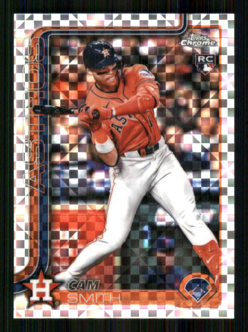 2025 Topps Chrome Update X-Fractors #USC145 Cam Smith RC Houston Astros 68176