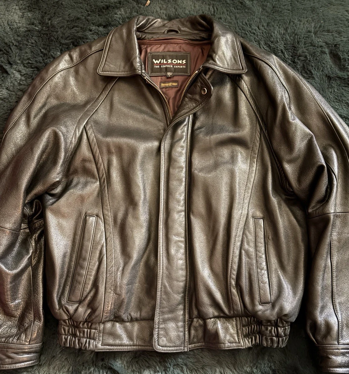 Preços baixos em Jaquetas Masculinas Wilsons Leather | eBay