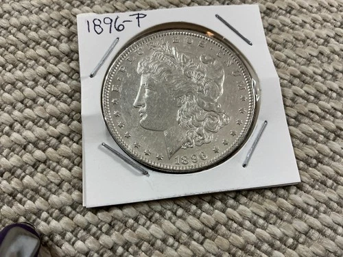 1896 MORGAN Silver Dollar 90% fine silver uncertified & ungraded