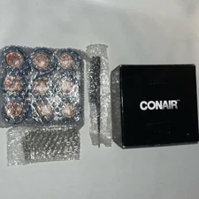 Conair Magnetic Rollers 54 Rollers 20 Clips Set of 74 + Tail Comb NIB