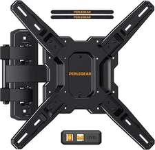 Full Motion TV Mount for Most 26–65 inch Flat or Curved TVs up to 82 lbs, Wall M