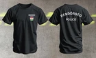 Hungary National Police Rendőrség Navy Black T-Shirt