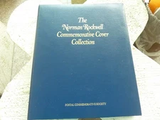The Norman Rockwell Commemorative Cover Collection - 99 Envelopes with Stamps