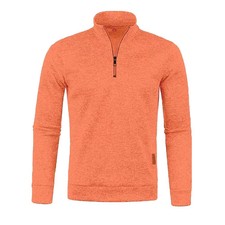 Spring Men Thicker Half Zipper Sweaters Pullover Luxury Knitwear Warm Sweatshirt