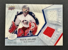 2008-09 Upper Deck Ice Frozen Fabrics /100 Pascal Leclaire 