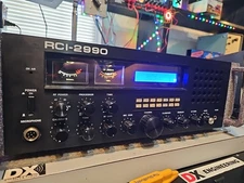 *Tech Special* RCI-2990  CUSTOM PURPLE  RADIO FOR PARTS OR REPAIR