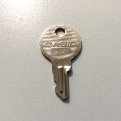 ORIGINAL & ORIGINAL CASIO KASSENSCHUBLADENSCHLÜSSEL. PASST ZU DEN MEISTEN MODELLEN. KOSTENLOSER VERSAND.