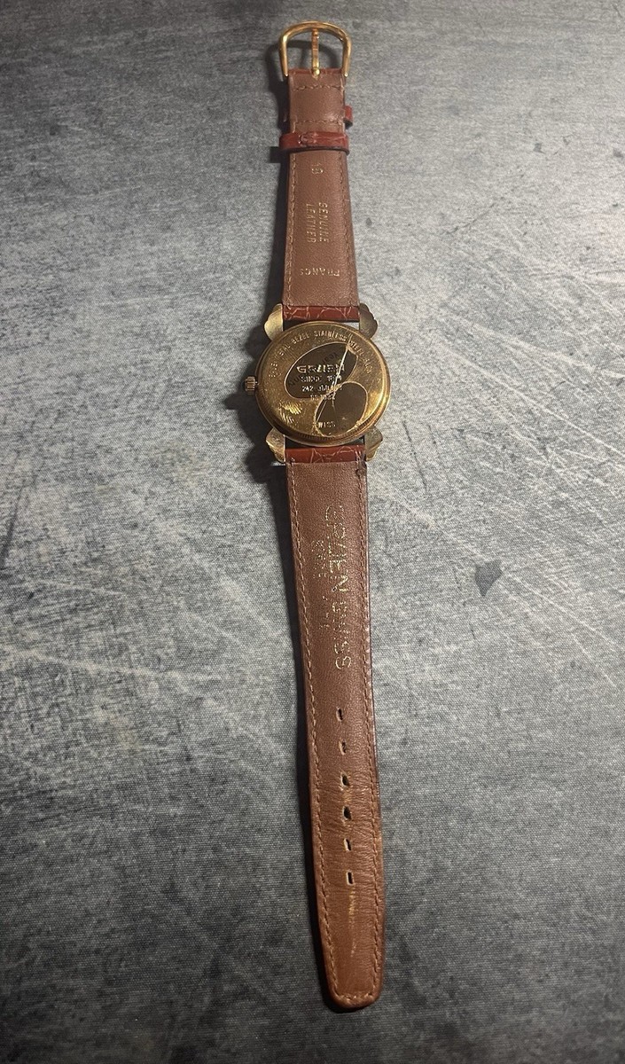 【稼動品】GRUEN グリュエン CURVEX ラウンド ゴールド Gruen Curvex Rose Gold Vintage Watch Just Serviced & Guarantee