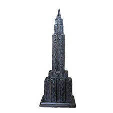EMPIRE STATE BUILDING; Restoration Hardware; 17.0  x 6.75  x 4.25 ; 5 lbs;Bronze