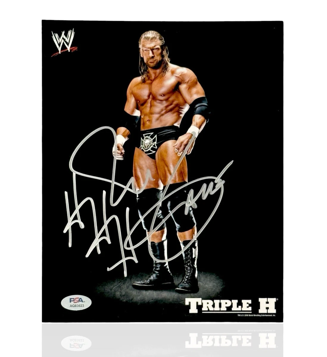 Triple H Signed In Wrestling Autographed Photos for sale | eBay