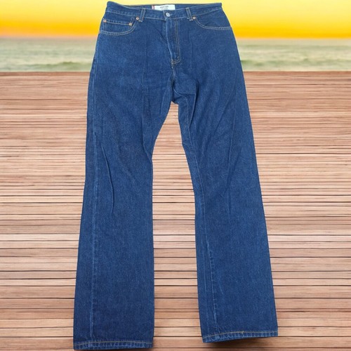 Vintage Levis 517 Jeans Mens 36x32 Blue Bootcut Fit Medium Wash Denim - Picture 1 of 22