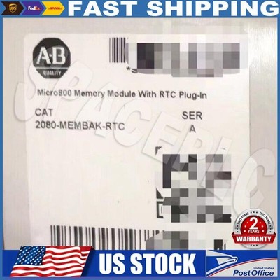 New Sealed AB 2080-MEMBAK-RTC Memory Backup, Data Log, Recipe ,High Accuracy RTC
