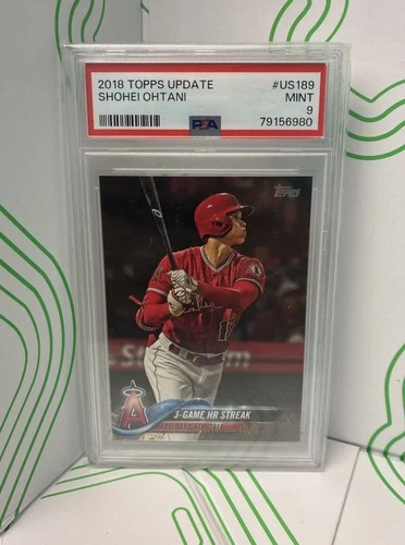 Shohei Ohtani 2018 Topps Update Series RC #US189 PSA 9