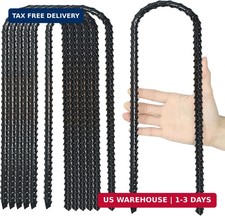 12-Inch Trampoline Wind Stakes Safety Ground Anchors U-Shaped 12