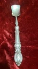 Francis I,  Reed&Barton Sterling Silver Handle, Silverplate Pate Cheese  Server