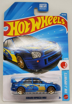 2026 Hot Wheels Blue Subaru Impreza WRX HW J-Imports #176