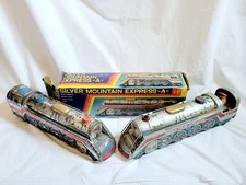 Vintage Modern Toys Mountain Special Express Train Engine 3671 PLUS Silver 4062