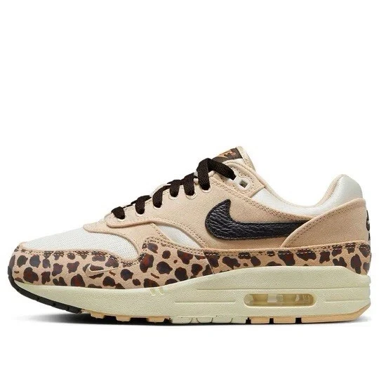 Nike Air Max 1 '87 Sesame Leopard Casual Trainers Various Sizes | FV6605 200