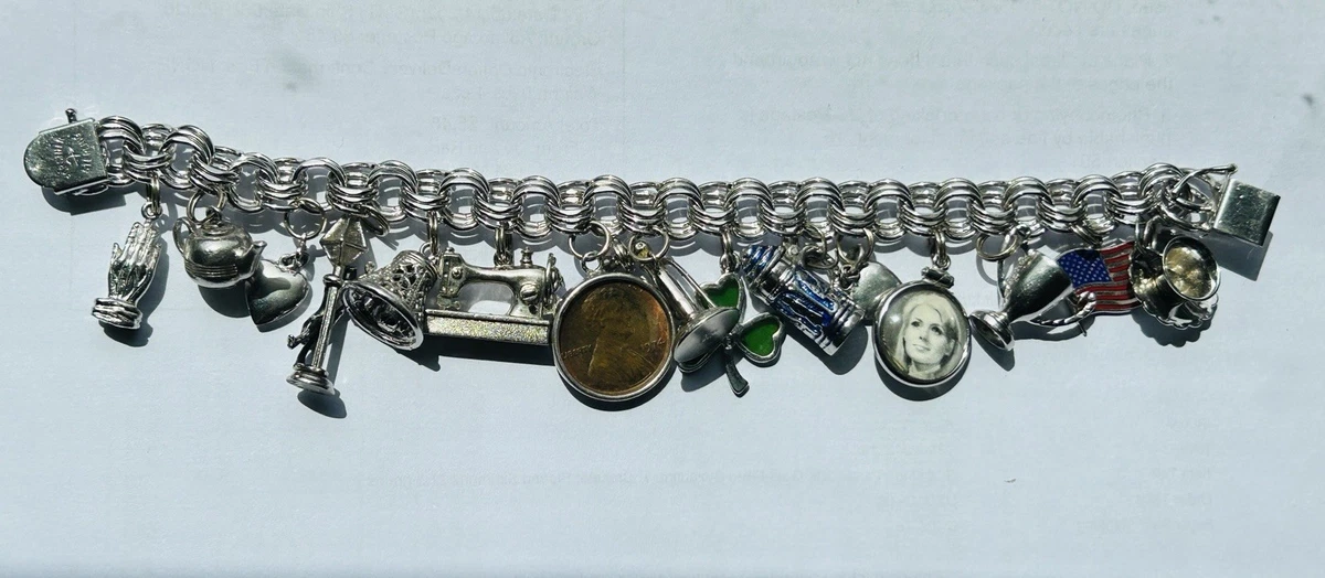 Forstner Bracelet In Vintage & Antique Fine Charms & Charm
